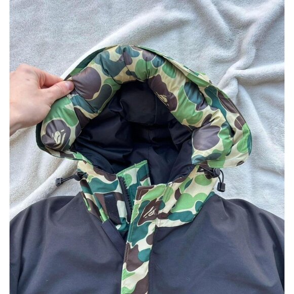 Canada Goose x Bape x Concepts Black/Camo Expedition Parka - Picture 5 of 13